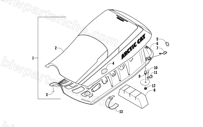 SEAT ASSEMBLY diagram