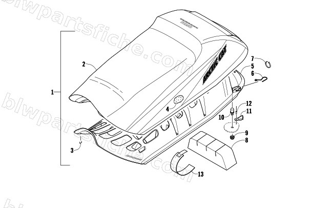 SEAT ASSEMBLY diagram