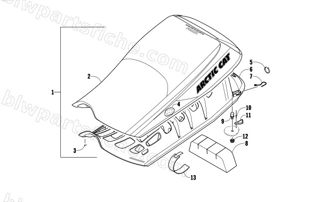 SEAT ASSEMBLY diagram