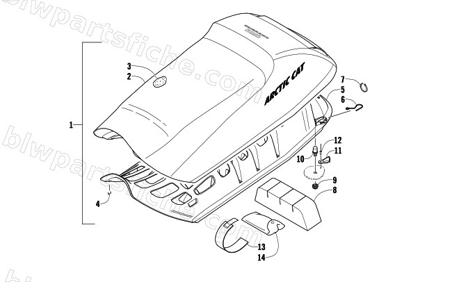 SEAT ASSEMBLY diagram