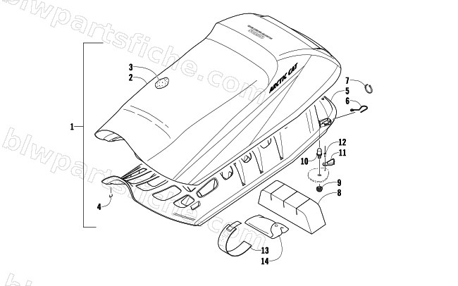 SEAT ASSEMBLY diagram