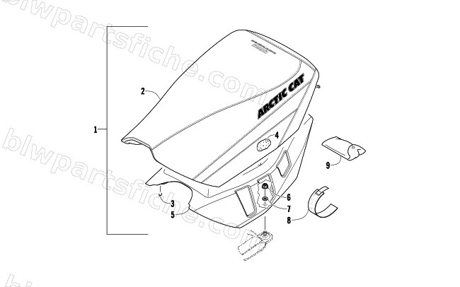 SEAT ASSEMBLY diagram