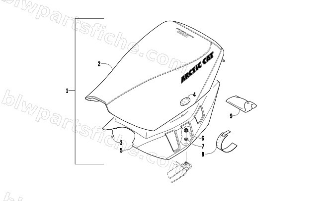 SEAT ASSEMBLY diagram