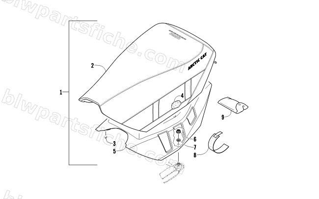 SEAT ASSEMBLY diagram