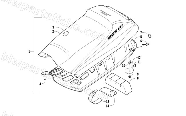 SEAT ASSEMBLY diagram