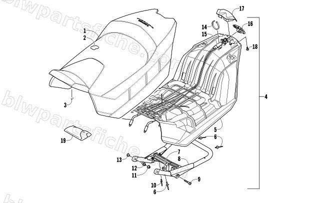 SEAT ASSEMBLY diagram