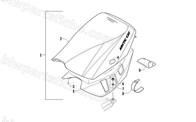 SEAT ASSEMBLY diagram