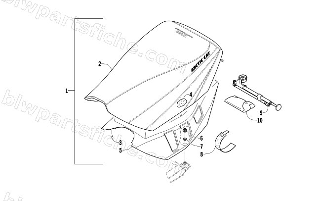 SEAT ASSEMBLY diagram