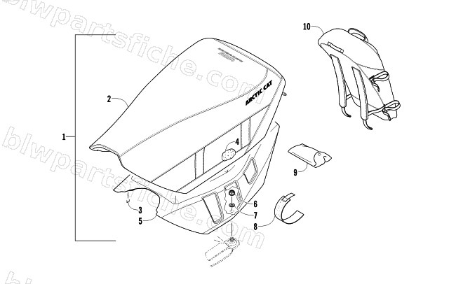 SEAT ASSEMBLY diagram