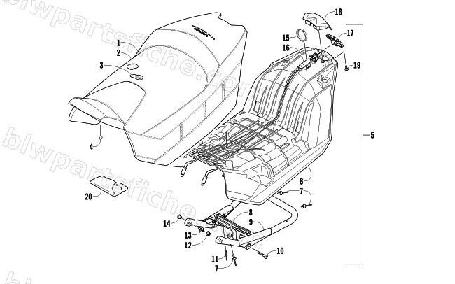 SEAT ASSEMBLY diagram