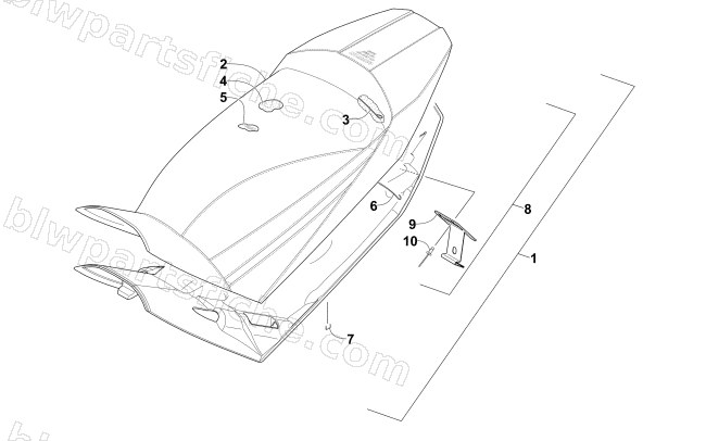 SEAT ASSEMBLY diagram
