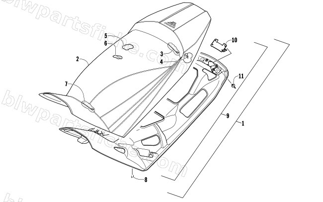 SEAT ASSEMBLY diagram