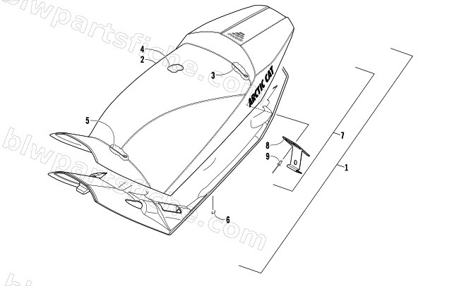 SEAT ASSEMBLY diagram