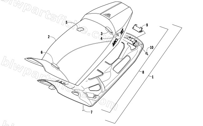 SEAT ASSEMBLY diagram