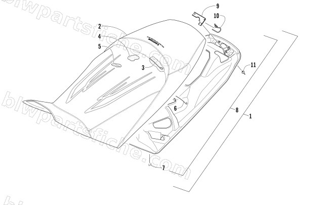 SEAT ASSEMBLY diagram