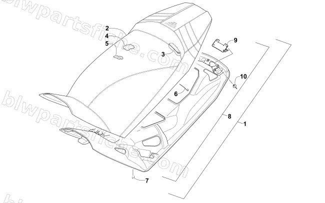 SEAT ASSEMBLY diagram