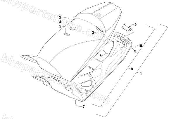 SEAT ASSEMBLY diagram