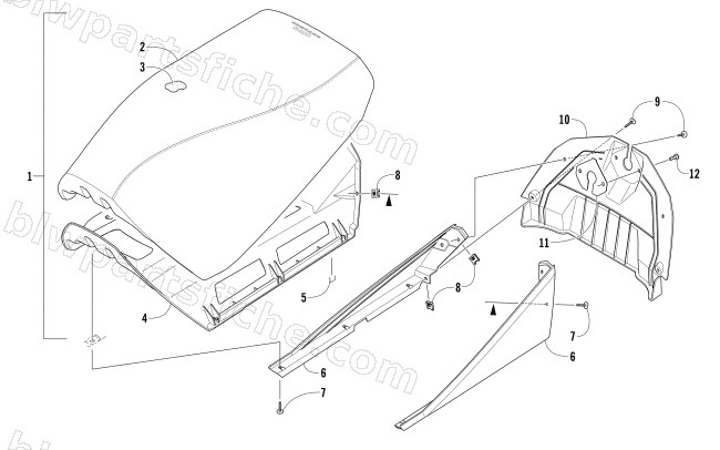 SEAT ASSEMBLY diagram