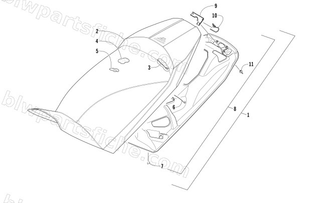 SEAT ASSEMBLY diagram