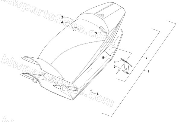 SEAT ASSEMBLY diagram