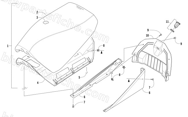 SEAT ASSEMBLY diagram