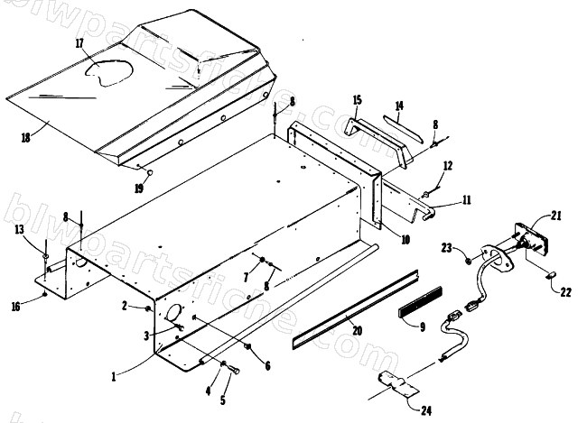 SEAT, TUNNEL, AND TAILIGHT diagram