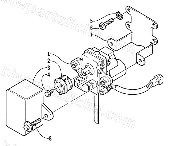 SERVOMOTOR ASSEMBLY diagram