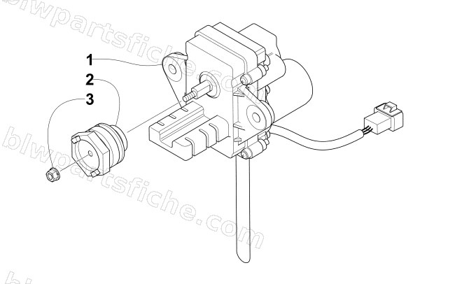 SERVOMOTOR ASSEMBLY diagram