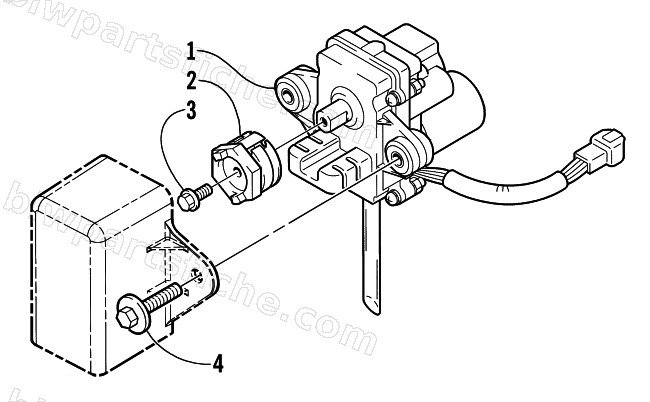 SERVOMOTOR ASSEMBLY diagram