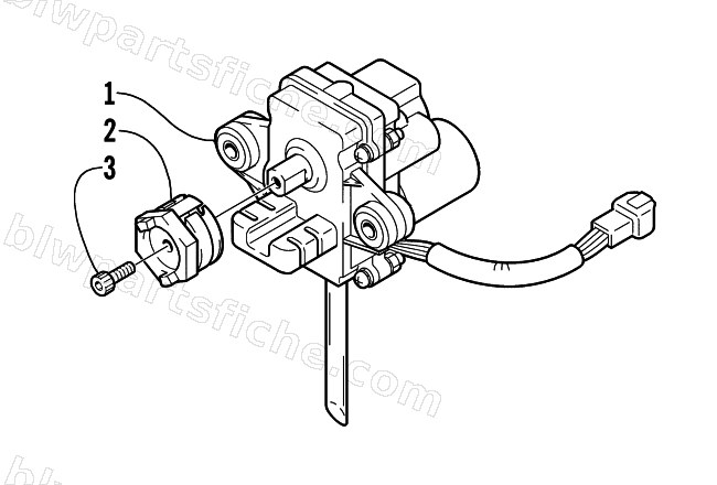 SERVOMOTOR ASSEMBLY diagram