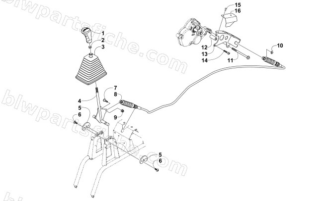 SHIFTER ASSEMBLY diagram