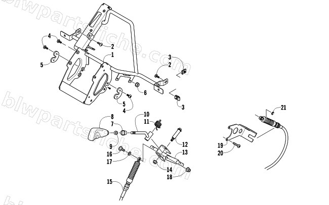 SHIFTER ASSEMBLY diagram