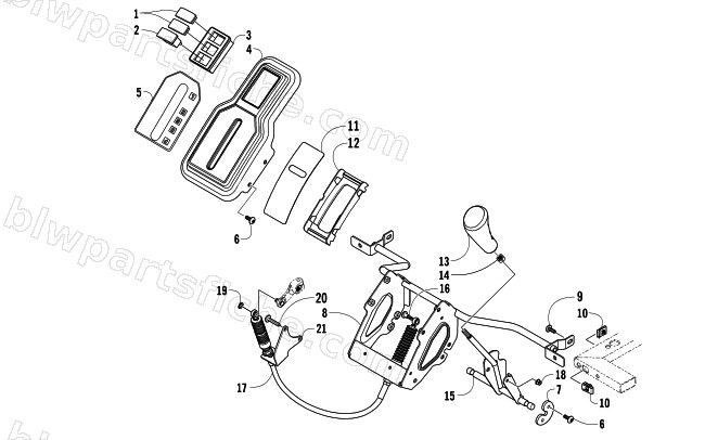SHIFTER ASSEMBLY diagram
