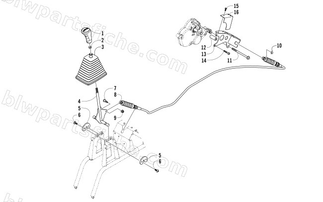 SHIFTER ASSEMBLY diagram