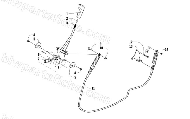 SHIFTER ASSEMBLY diagram