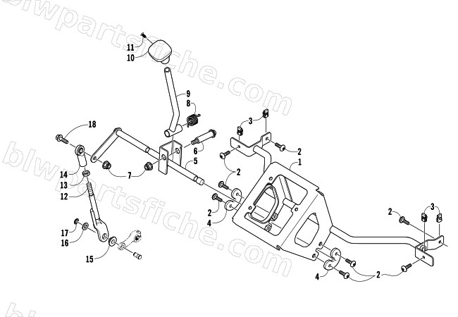 SHIFTING ASSEMBLY diagram