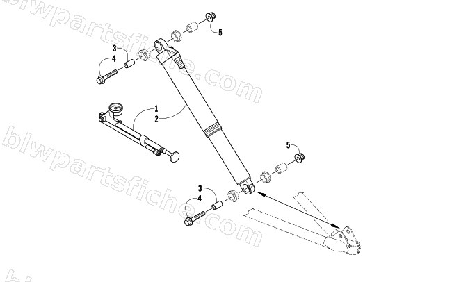 SHOCK ABSORBER ASSEMBLY diagram