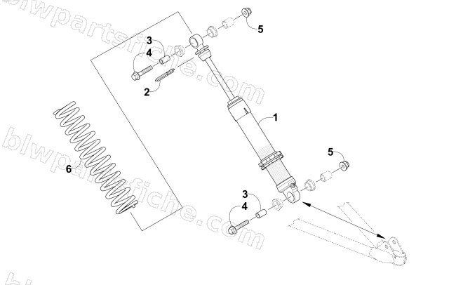 SHOCK ABSORBER ASSEMBLY diagram