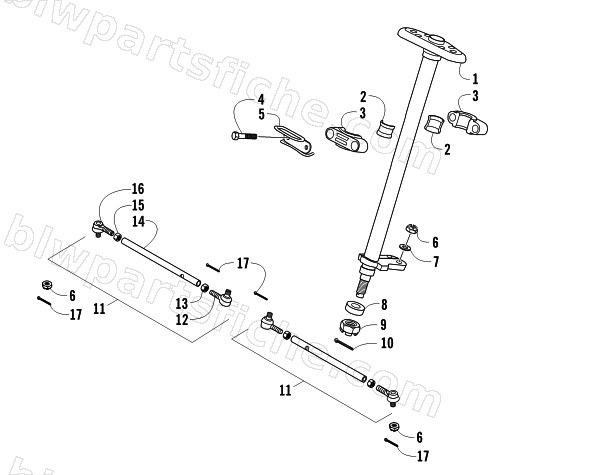 STEERING ASSEMBLY diagram