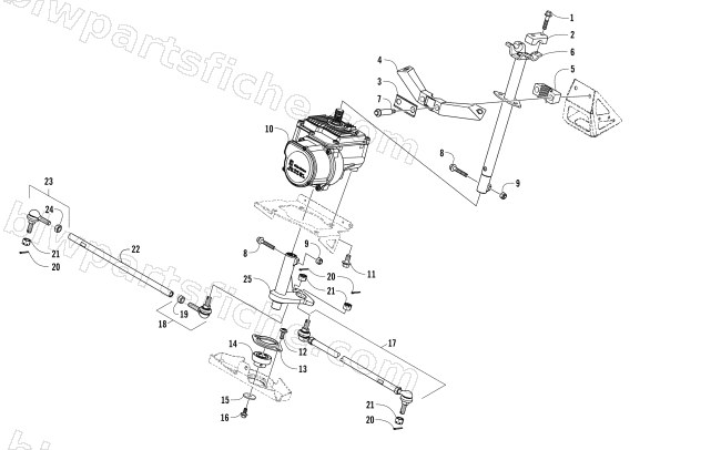 STEERING ASSEMBLY diagram