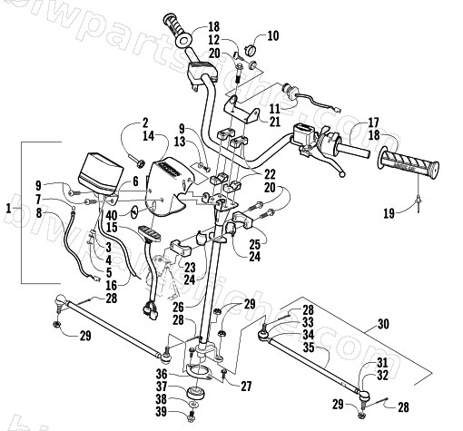 STEERING ASSEMBLY diagram