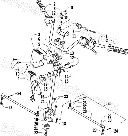STEERING ASSEMBLY diagram