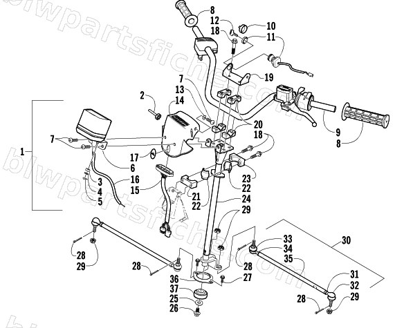 STEERING ASSEMBLY diagram