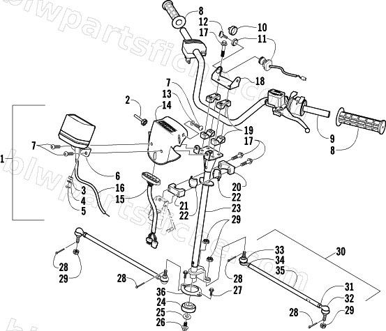 STEERING ASSEMBLY diagram