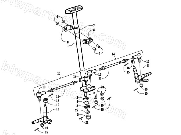 STEERING ASSEMBLY diagram