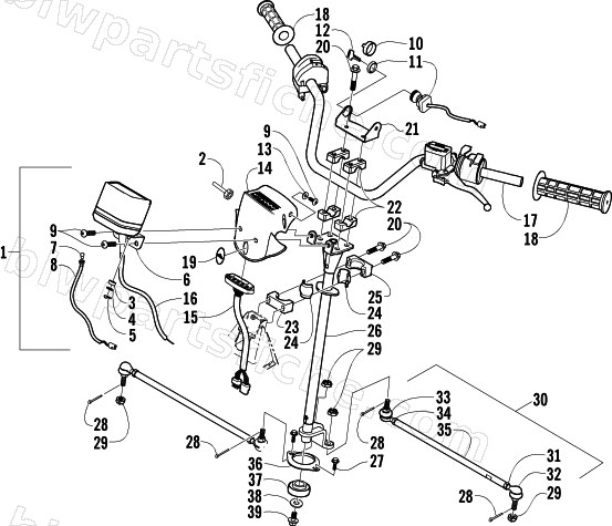 STEERING ASSEMBLY diagram