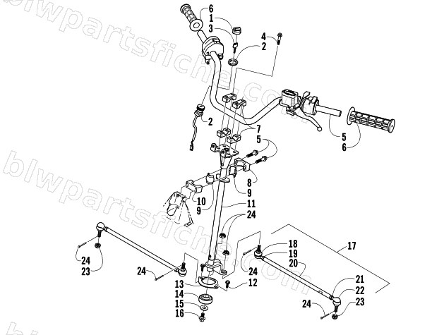 STEERING ASSEMBLY diagram