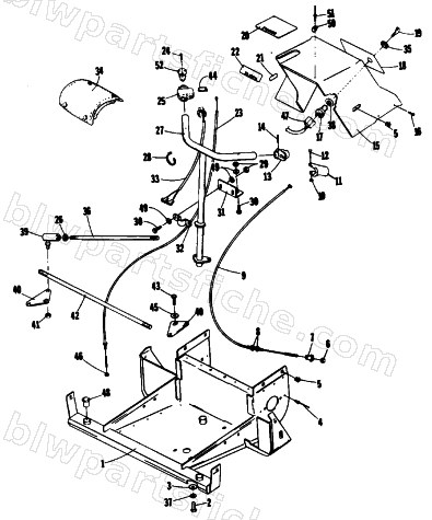 STEERING, FRONT FRAME, AND CONSOLE diagram