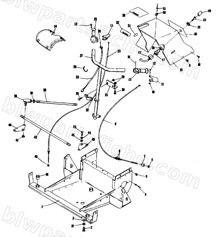 STEERING, FRONT FRAME, AND CONSOLE diagram