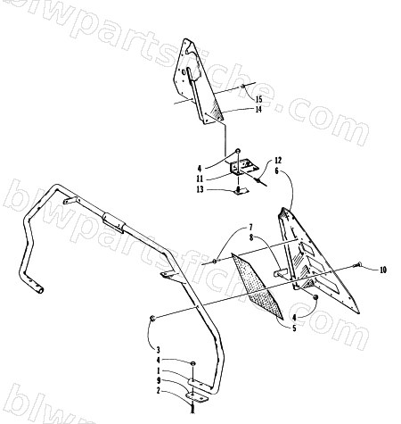 STEERING SUPPORT ASSEMBLY diagram